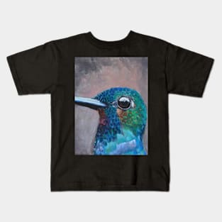 Hummingbird (?) Close Up Kids T-Shirt